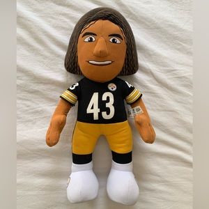 Troy Polamalu Bleacher Creature NFL Pittsburgh Steelers plush